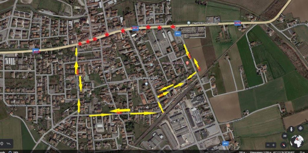PLANIMETRIA DEVIAZIONE BIGOLADA