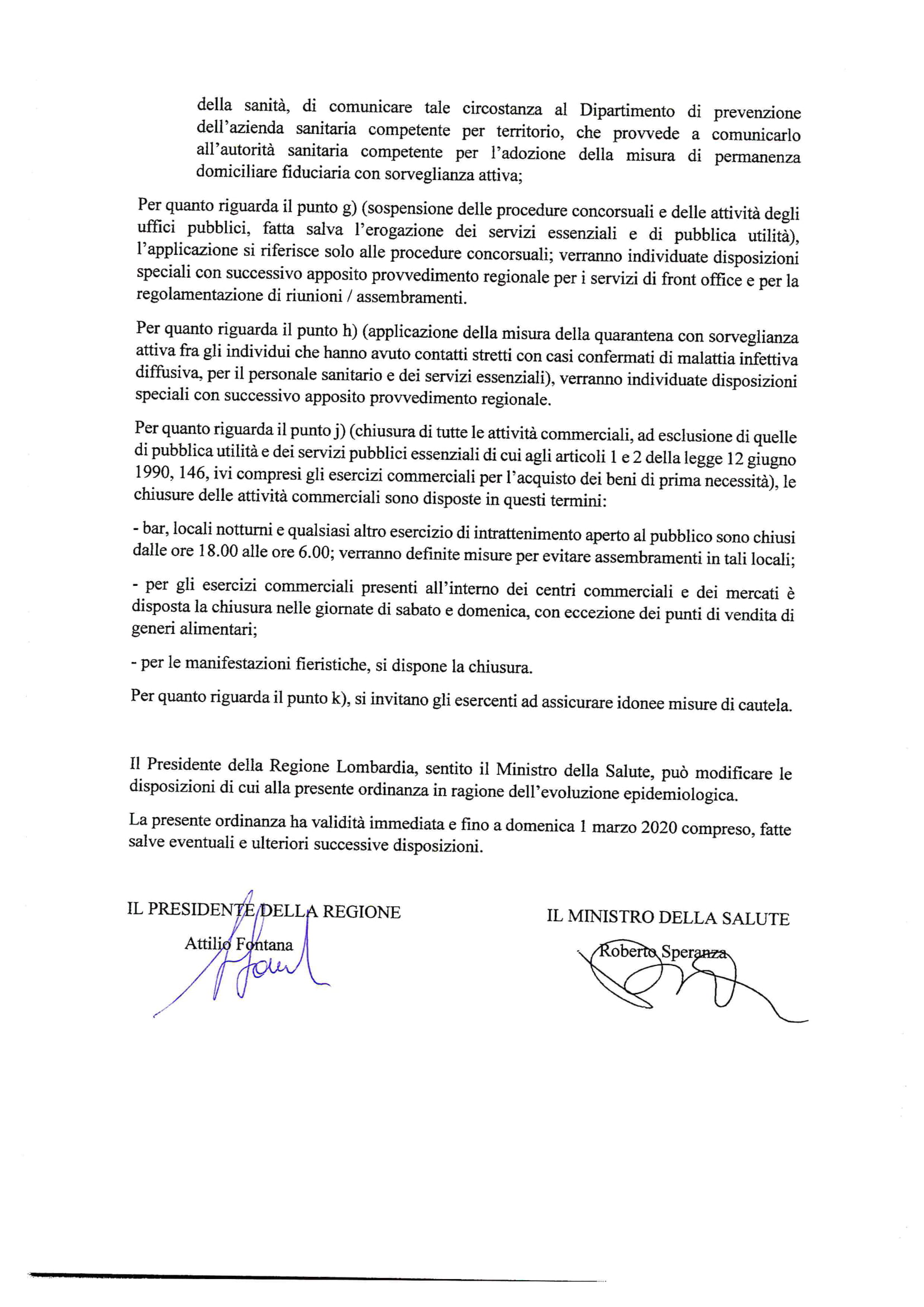 20 02 23ORDINANZAMINISTERODELLASALUTEERLCORONAVIRUS1 2