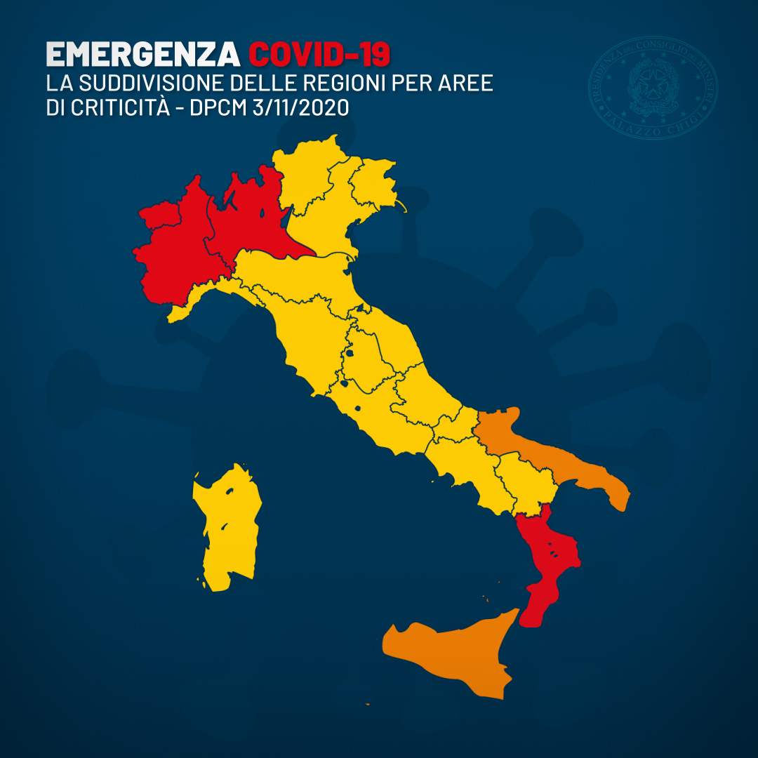italia livelli criticità
