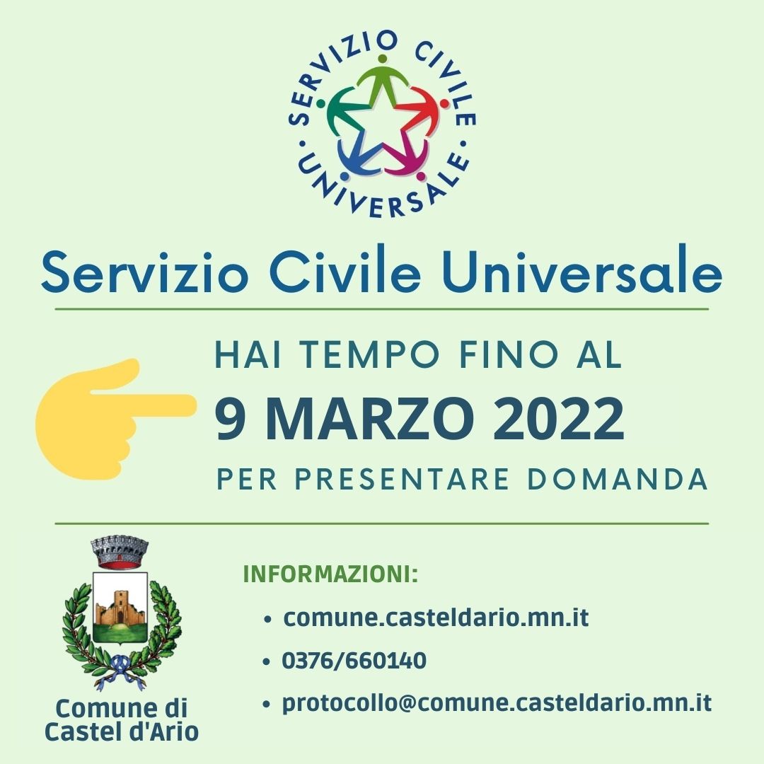 servizio civile cda proroga